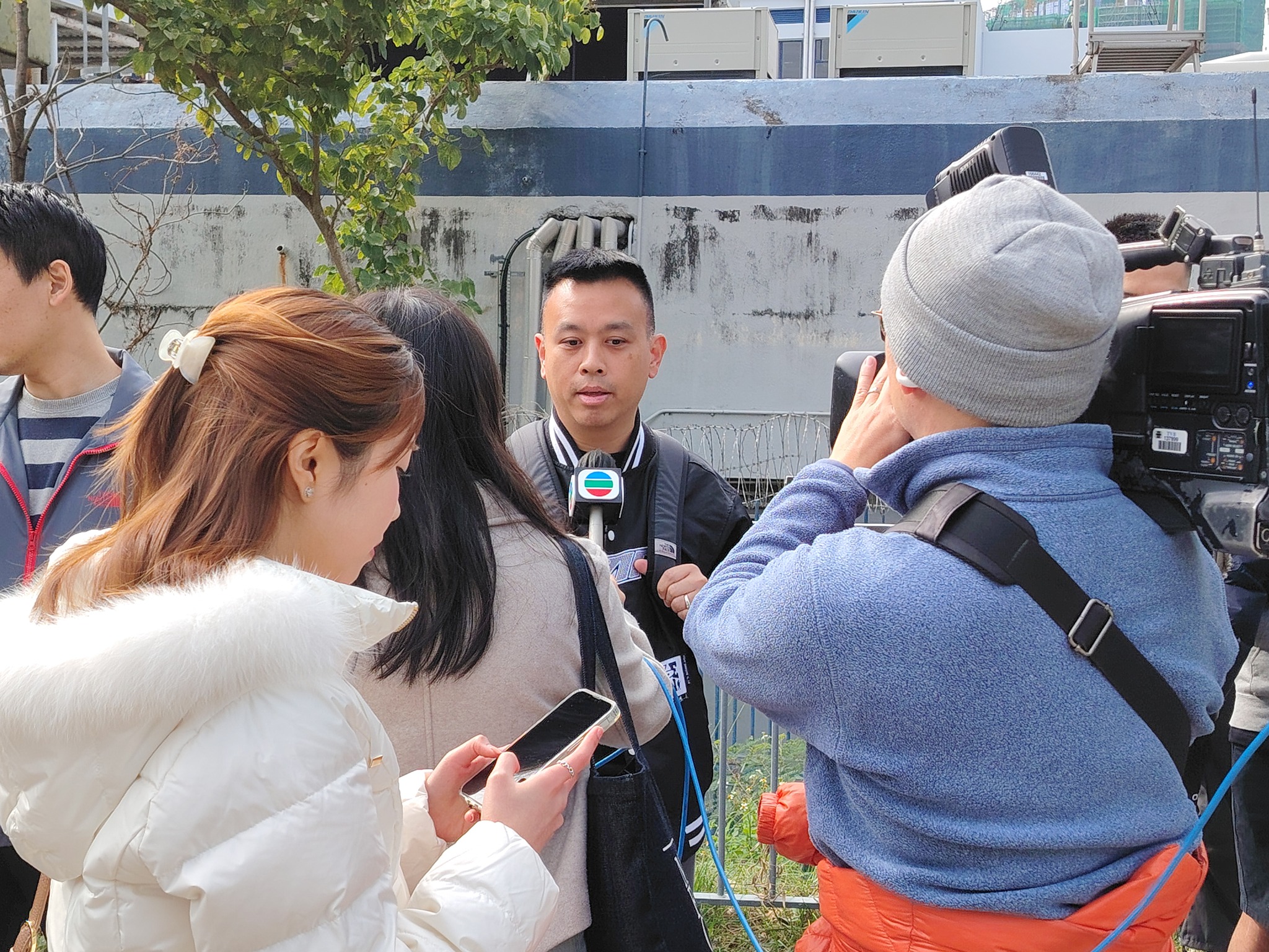 TVB無綫新聞 ｜警察招募體驗日 ｜ 所採訪的兩名人仕｜均是【香港科技專上書院（科專 HKIT）學警預備訓練課程的學生