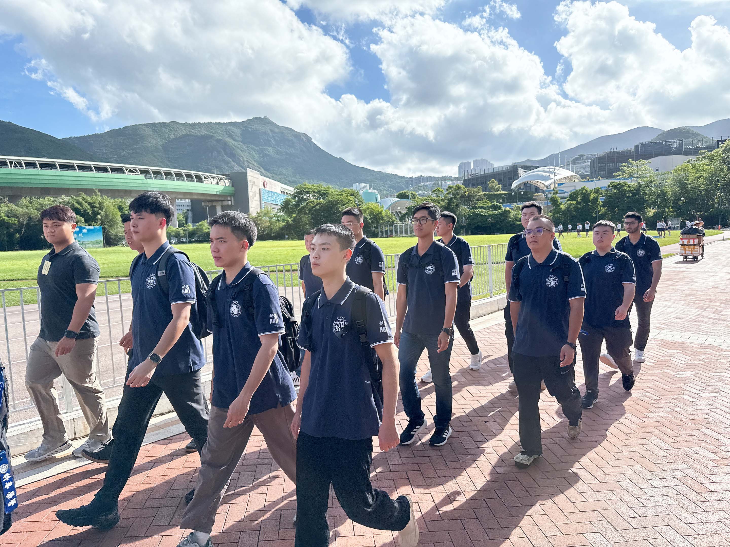 #香港科技專上書院(#科專HKIT) 與「 #警察招募組 」及「 #警察學院 」攜手開辦 #第二屆應用教育文憑-#學警預備訓練 迎新日。