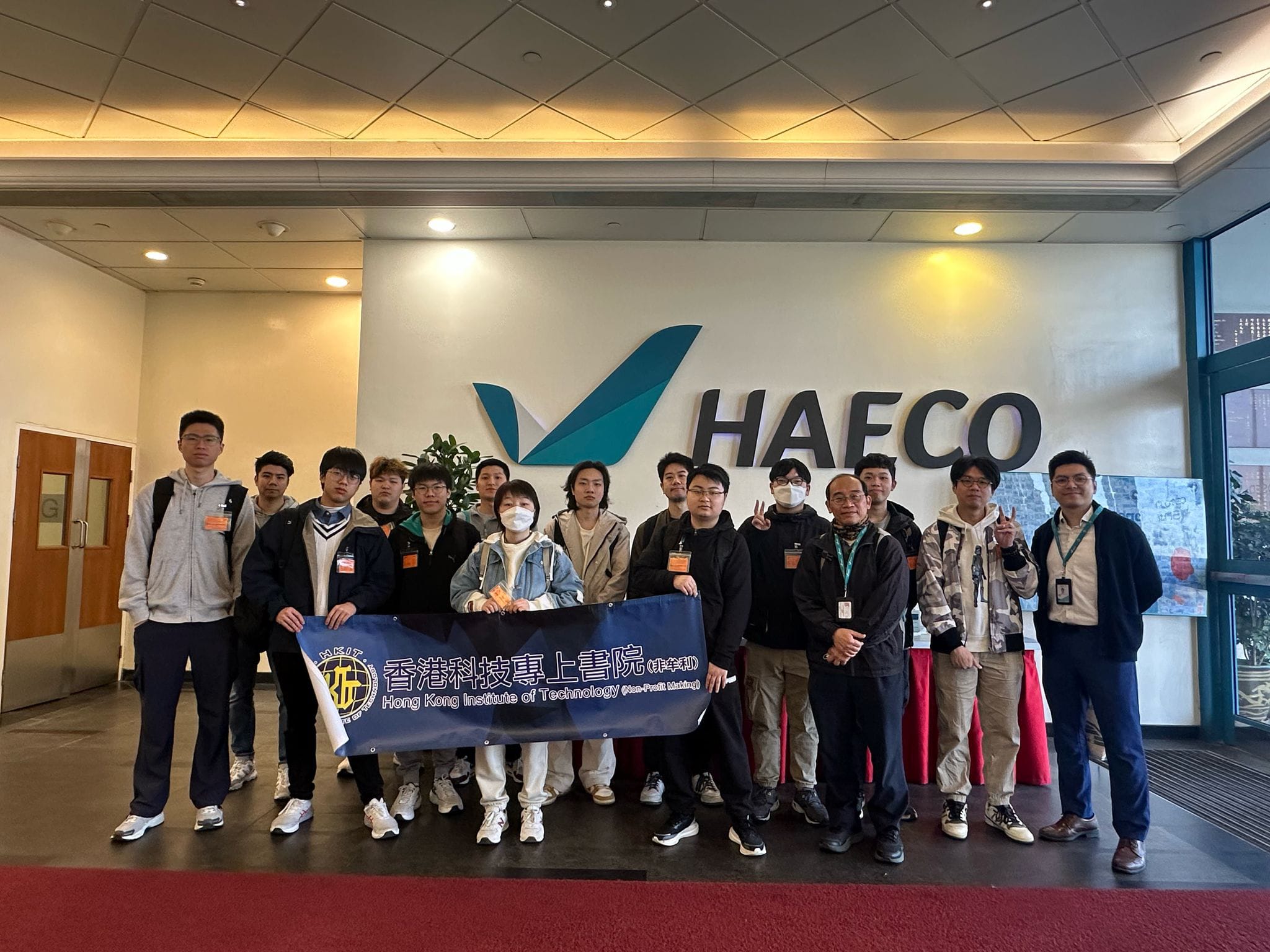  參觀飛機維修公司(HAECO、HAESL) 